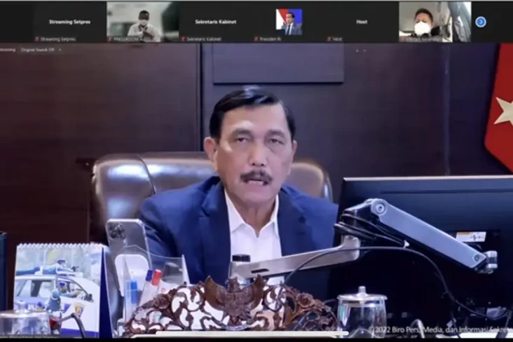 PPKM Level 3, Luhut...