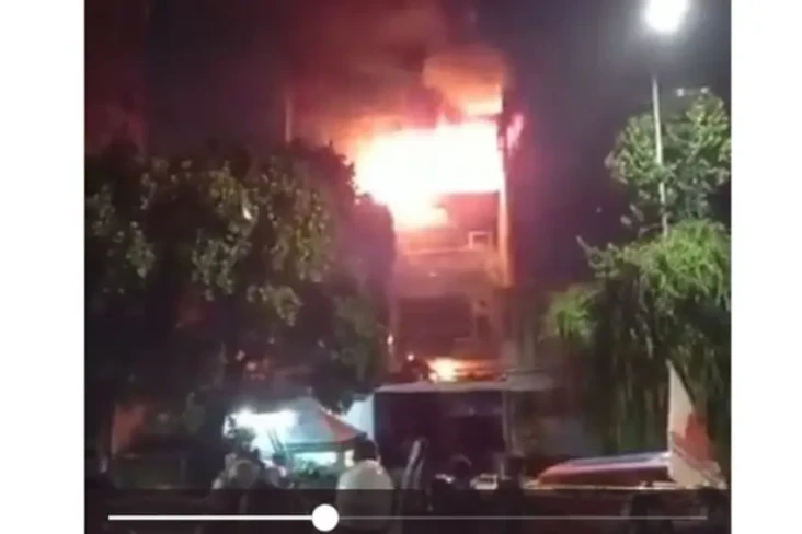 Kebakaran Gedung Baznas...