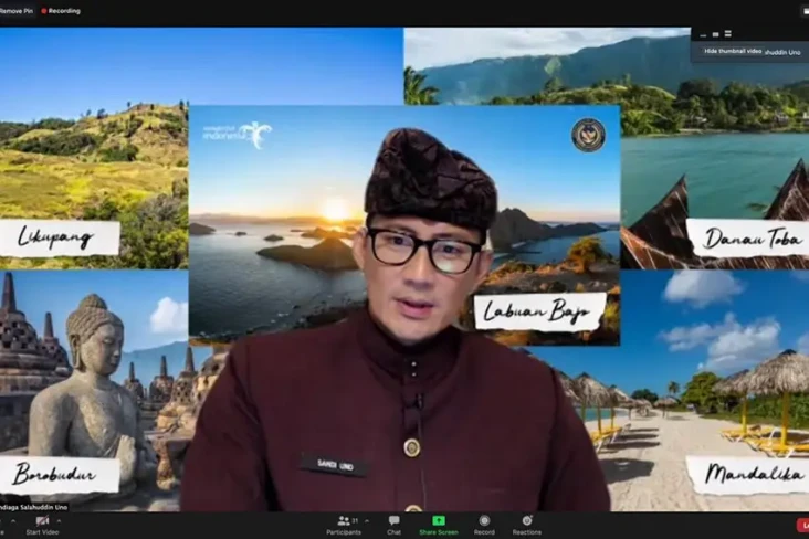 Sandiaga: Kemenparekraf...