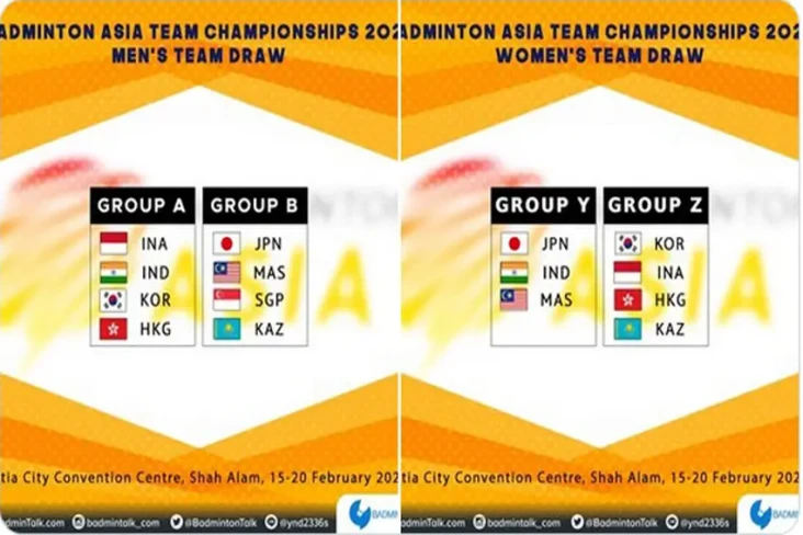 Hasil Drawing Kejuaraan...