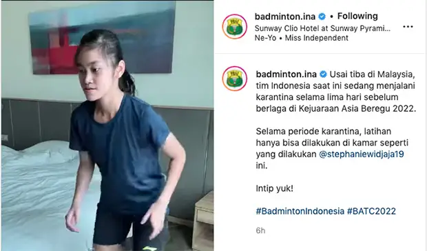Tiba di Malaysia, Tim...