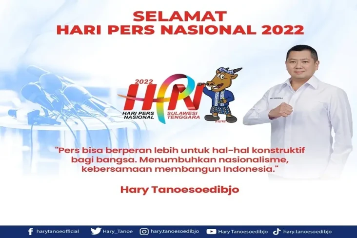 HPN 2022, Hary Tanoesoedibjo:...