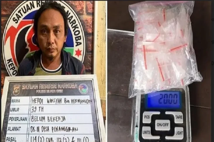 Edarkan Puluhan Paket...