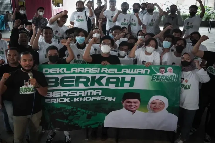 Relawan Berkah: Erick-Khofifah...