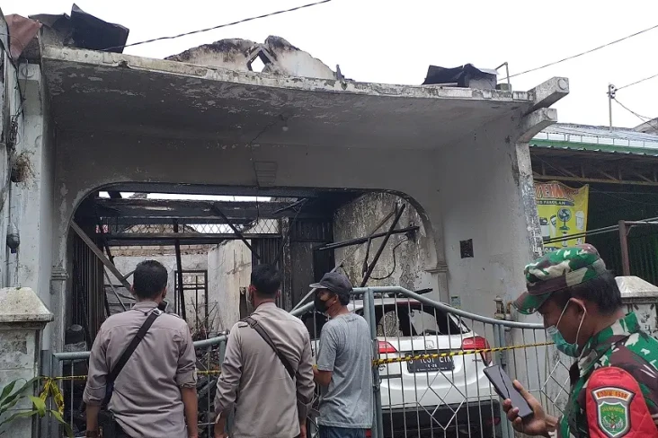 Penampakan Bekas Kebakaran...
