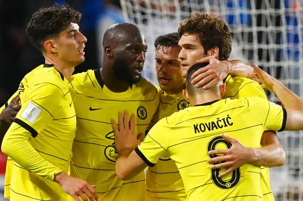 Susunan Pemain Chelsea...
