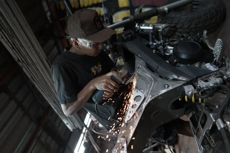 Tampilan Yamaha XSR...