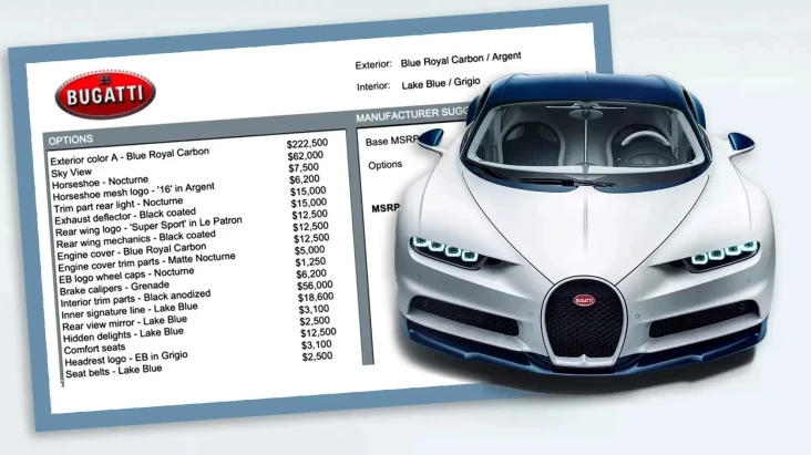 Ini Spare Part Bugatti...