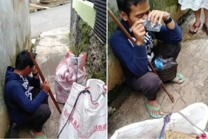 Viral! Kisah Pilu Penjual...