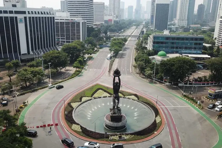 Kawasan Senayan Kecipratan...