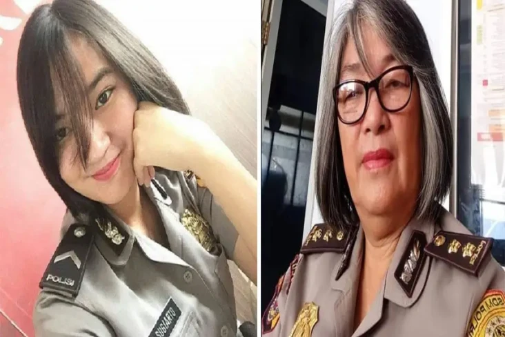 Ibu Kandung Polwan Cantik...