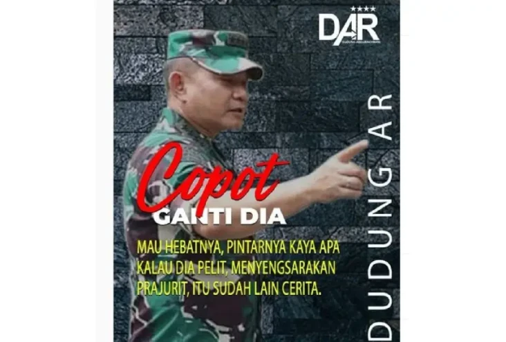 Soal Meme KSAD Dudung...