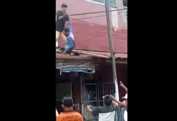 Detik-detik Buruh Bangunan...