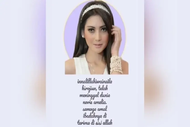 Model Novi Amelia Tewas...