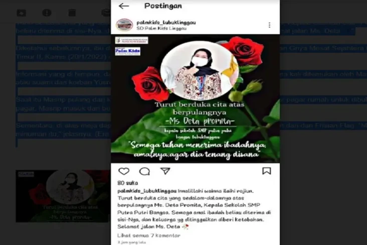 Korban yang Tewas Bersama...