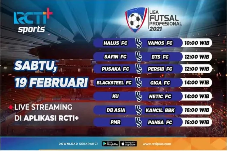 Tonton Liga Futsal Profesional...