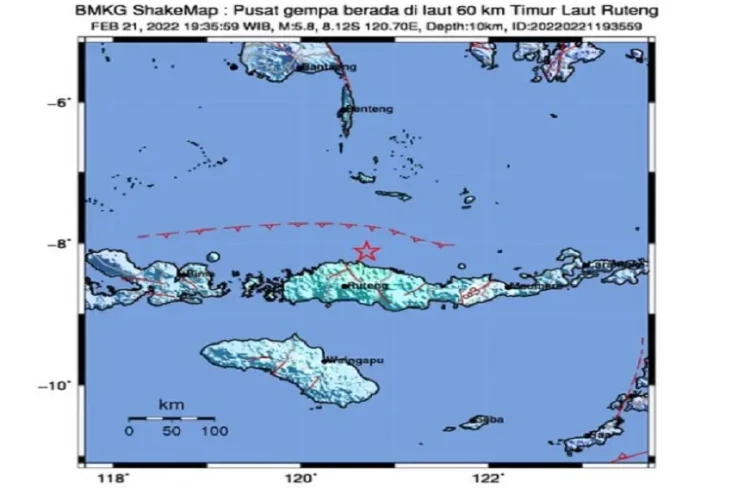 Gempa Terkini Magnitudo...
