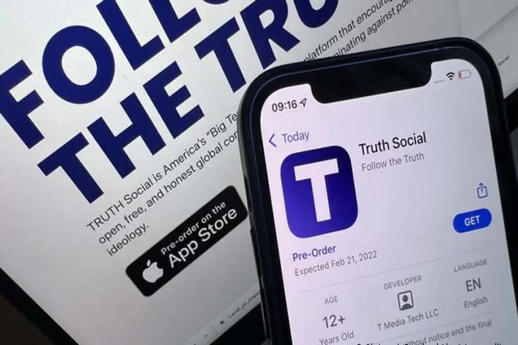 Truth Social, Aplikasi...