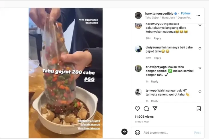 Dukung UMKM, HT Coba...