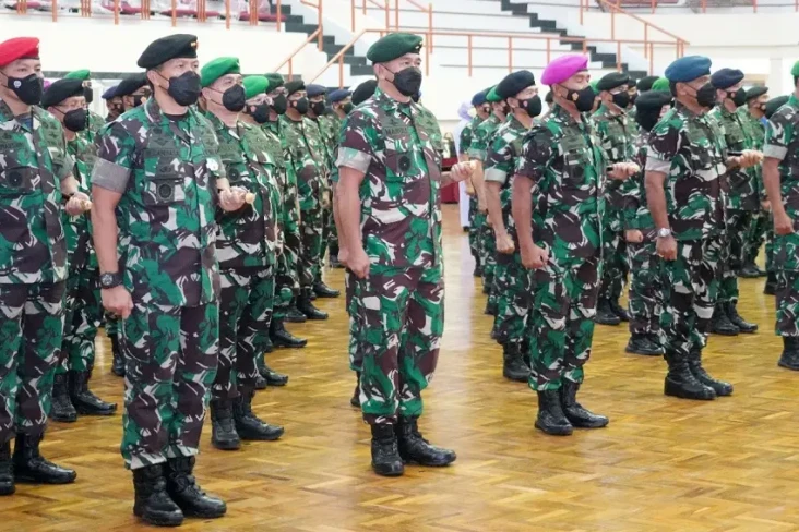 54 Pati TNI AD Naik...