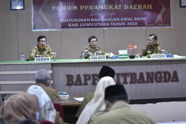 Susun RKPD, Pemkab Luwu...