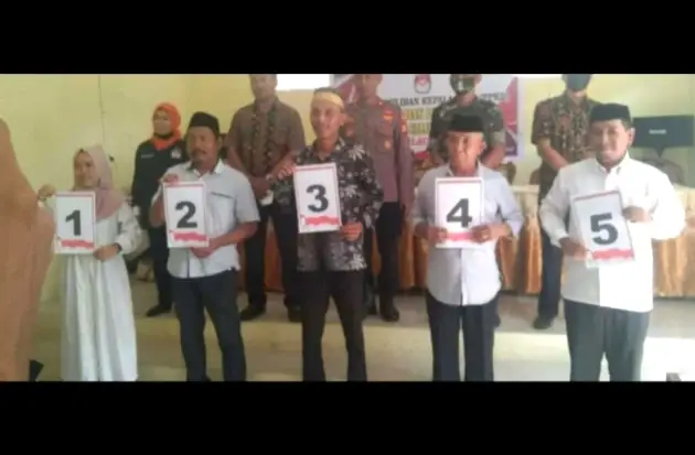 Tahapan Pengundian Nomor...
