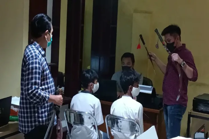Tawuran Pelajar di Cilincing...