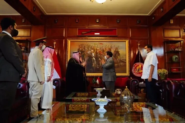 Prabowo dan Dubes Arab...