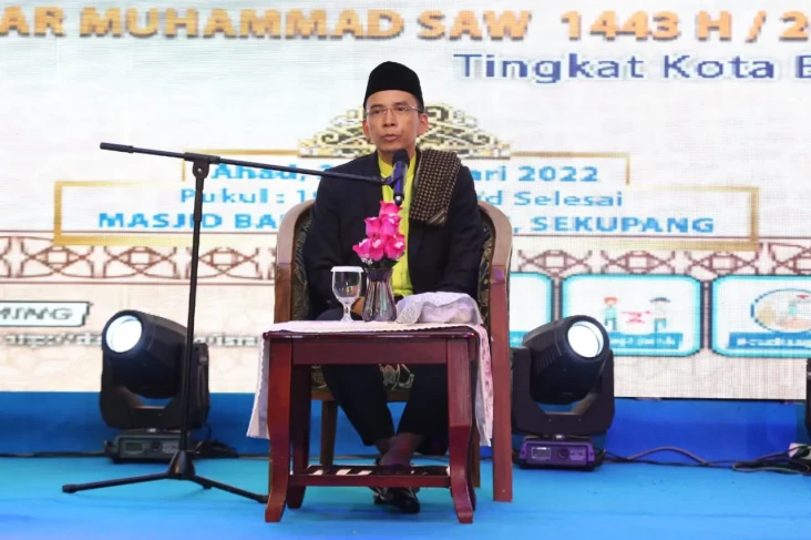 Tausiah TGB pada Peringatan...