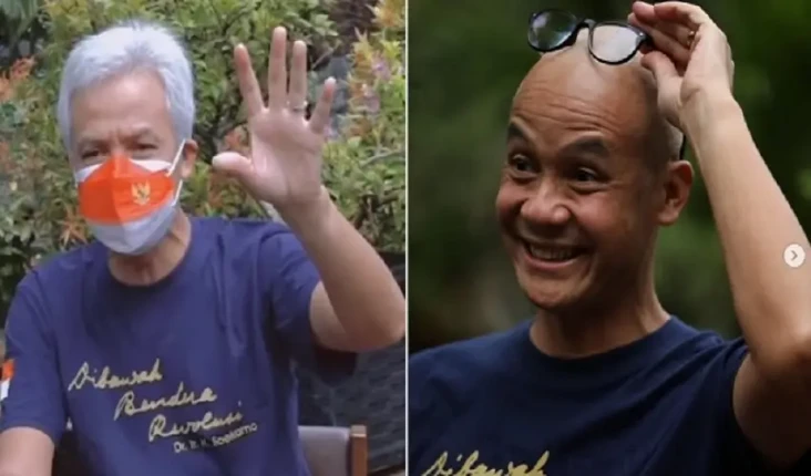 Ganjar Pranowo Cukur...