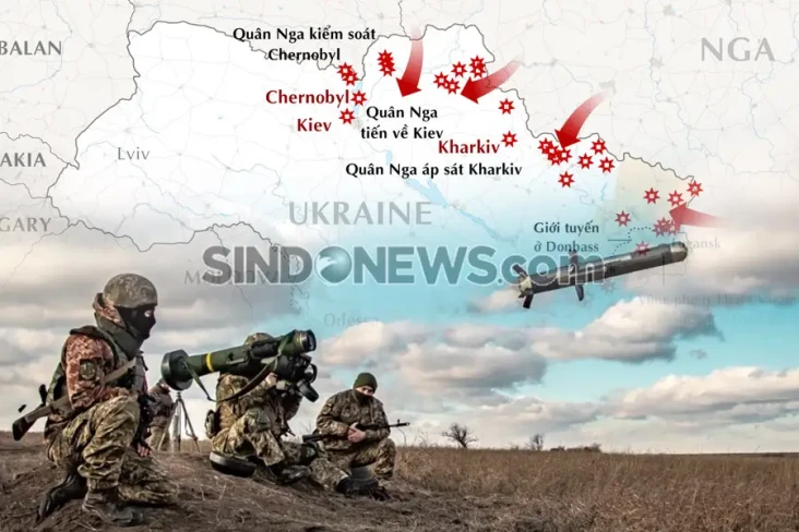 Ukraina Digempur Rusia,...