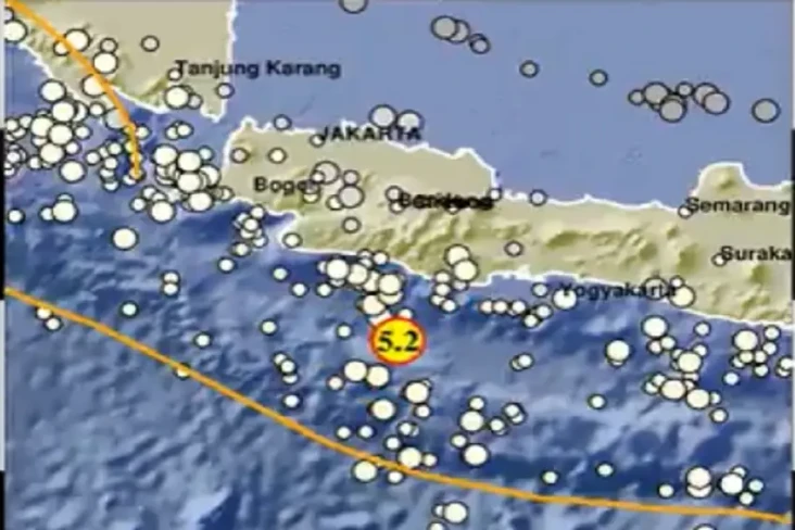 Gempa Bermagnitudo 5,2...