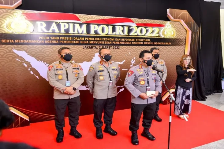 Tutup Rapim Polri, Kapolri...