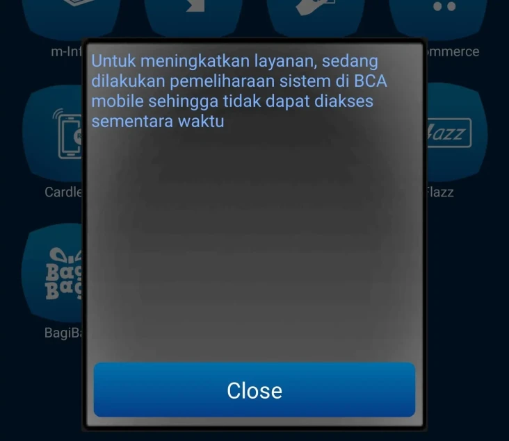 Aplikasi M-Banking BCA...