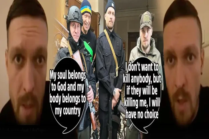 Usyk Siap Mati di Perang...