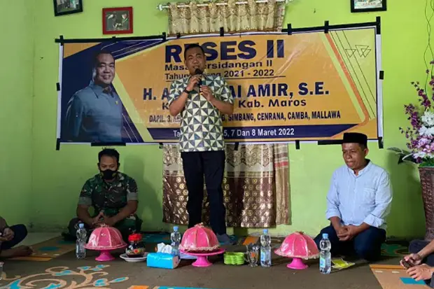 Reses, Ketua DPRD Maros...