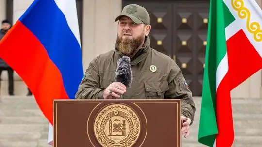 Pemimpin Chechnya pada...