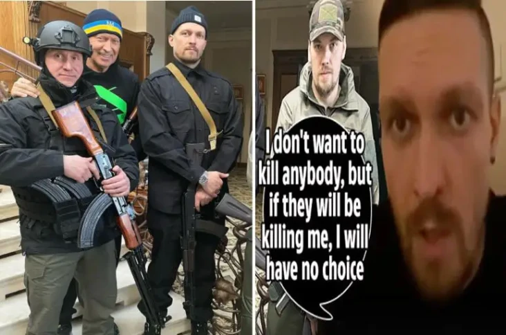Oleksandr Usyk Bersumpah...