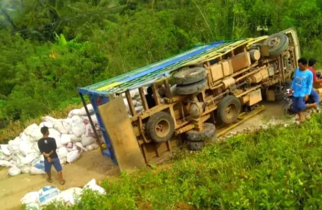 Truk Pengangkut Pupuk...