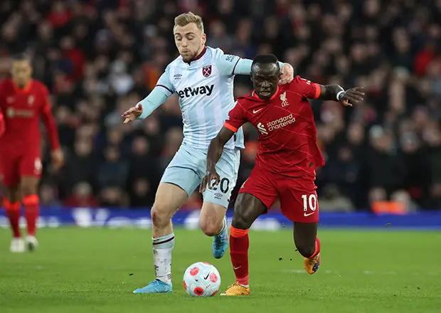 Hasil Liverpool vs West...