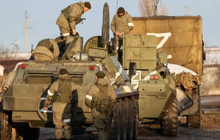 Serangan Rusia di Ukraina...