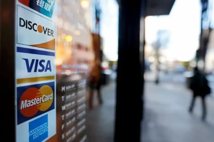 Visa dan Mastercard...