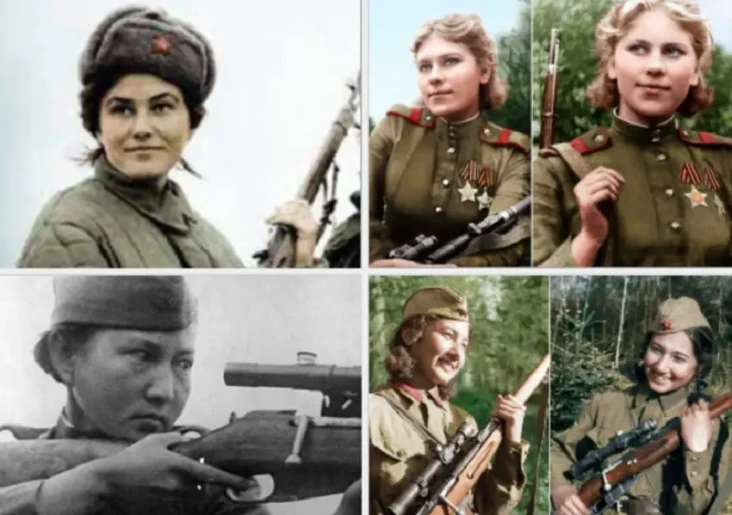 4 Sniper Perempuan Rusia...