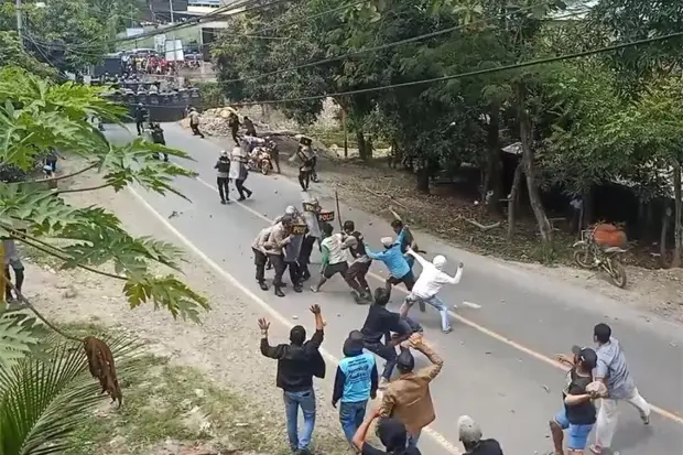Eksekusi Lahan di Anggeraja...
