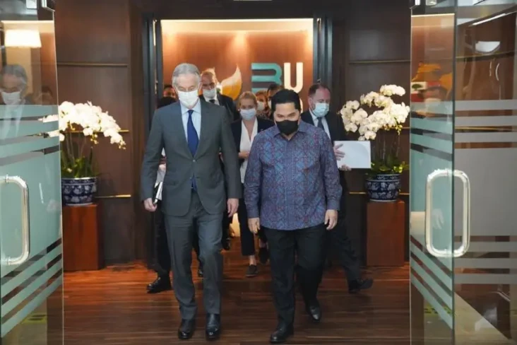Erick Thohir Kedatangan...