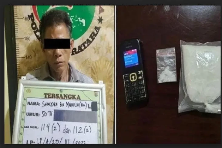 Simpan Sabu di Telapak...