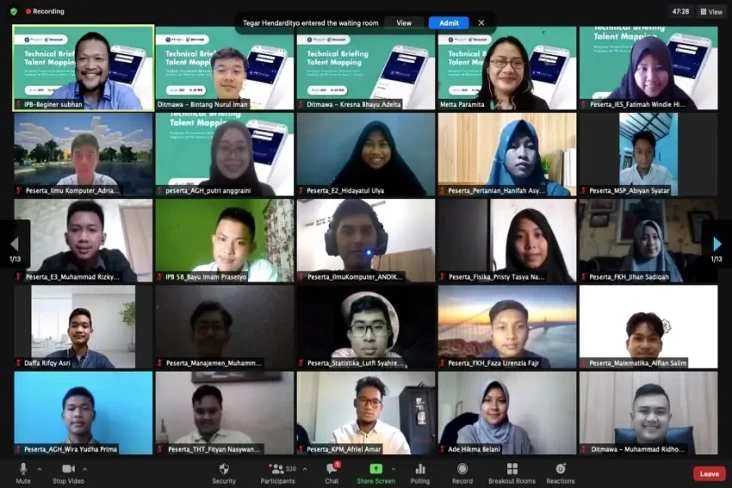 Hasil Talent Mapping,...