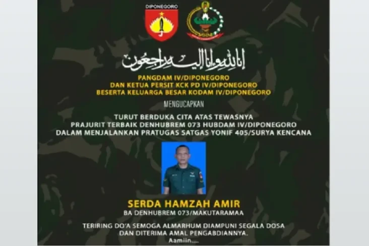 Beredar Ucapan Duka...