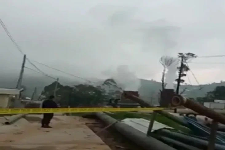 Penampakan Ledakan Sumur...
