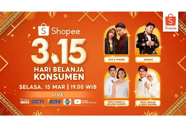 Bertabur Bintang, Shopee...